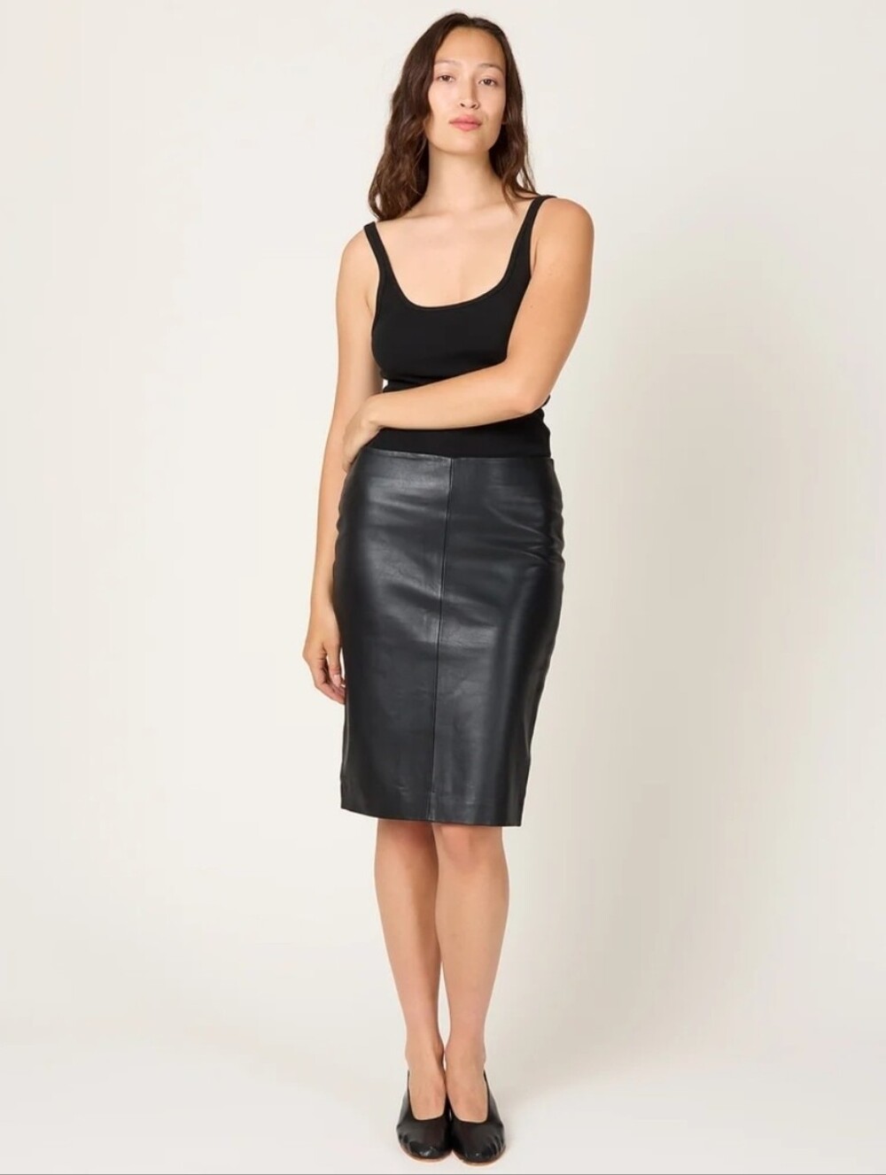 Missguided | Leather Skirt